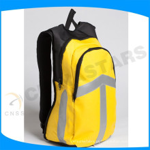 Laranja alta visibilidade Reflective Bag Pack com fita reflexiva